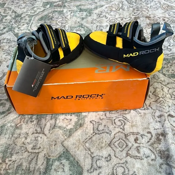 Mad Rock climbing shoes size 3