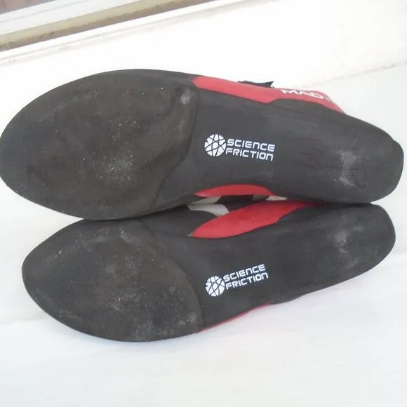 Mad Rock Mens Rock Climbing Shoes Size 8.5 Gray