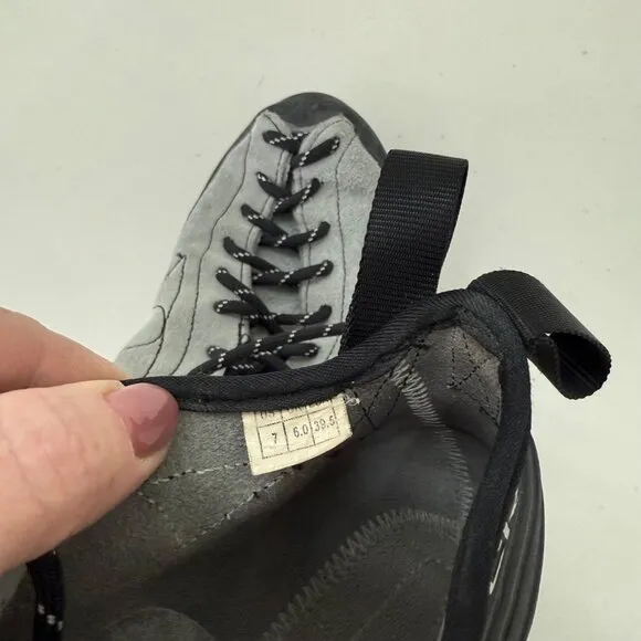Mad Rock Phoenix Gray Black Lace Up Rock Climbing Shoes Mens size 7 Euro 39.5