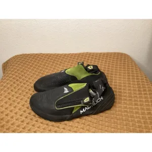 Mad Rock Rubber Men's Sz 6 EU 38 (Wmns 7.5) Rock Climbing Caving Shoes Green