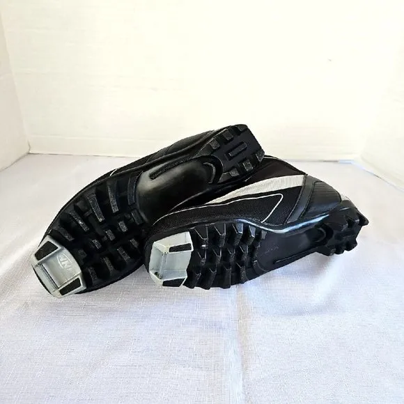 Madshus CT100 Nordic Cross Country Ski Boots Size US9 EU42 Black &amp; Gray EUC