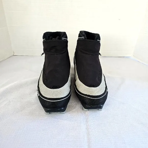 Madshus CT100 Nordic Cross Country Ski Boots Size US9 EU42 Black &amp; Gray EUC