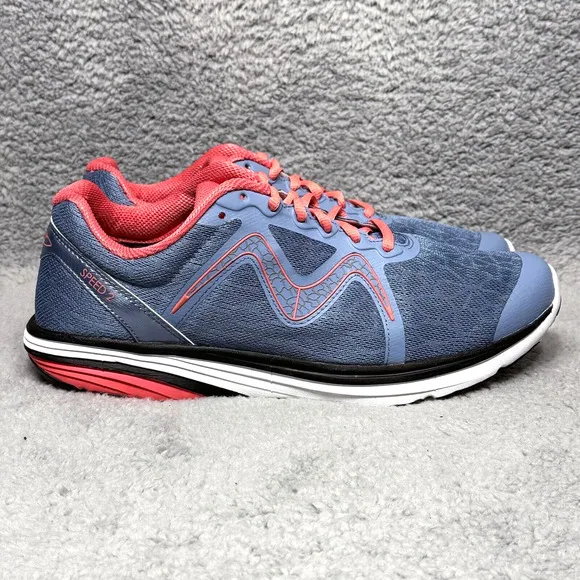 MBT Speed 2 Womens Size 12 Running Shoes Sneakers Gray Peach 702026-1230Y