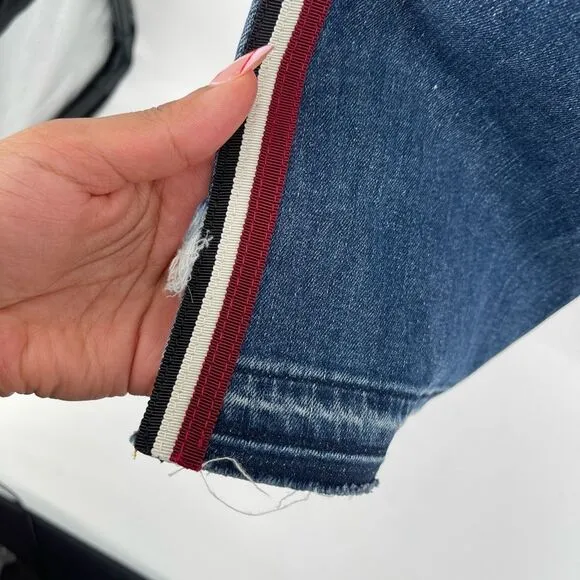 McGuire Ibiza Mid-Rise Skinny Cropped Jeans – Size 29 Anthropologie