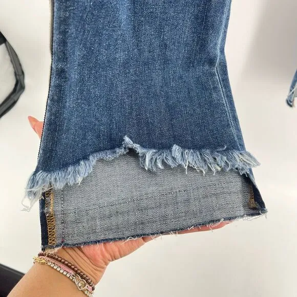 McGuire Ibiza Mid-Rise Skinny Cropped Jeans – Size 29 Anthropologie