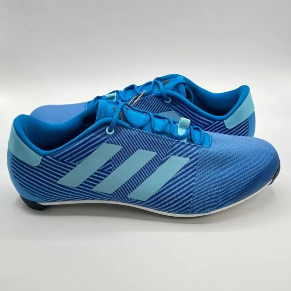 Men's Adidas The Road Shoes Blue Rush Cycling Road Shoes GY6829 Size 9.5 NEW
