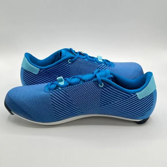 Men's Adidas The Road Shoes Blue Rush Cycling Road Shoes GY6829 Size 9.5 NEW