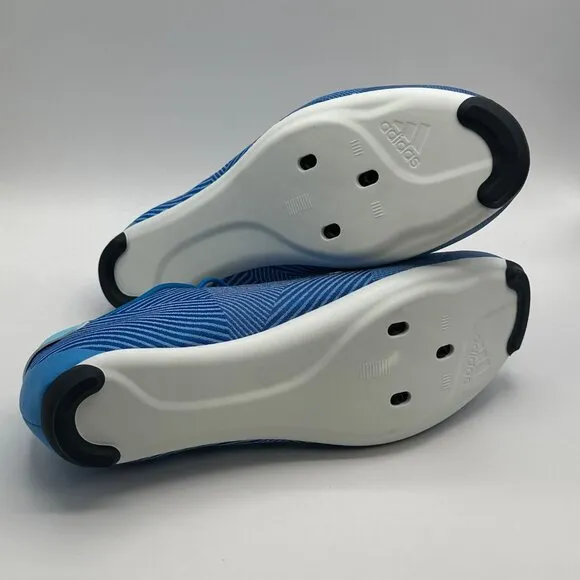 Men's Adidas The Road Shoes Blue Rush Cycling Road Shoes GY6829 Size 9.5 NEW