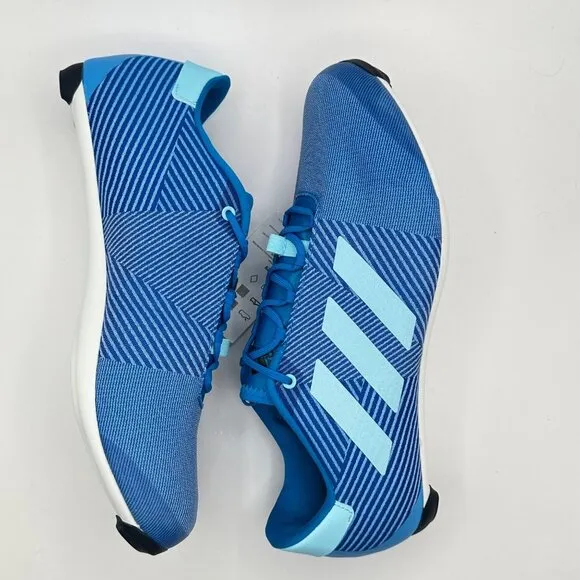 Men's Adidas The Road Shoes Blue Rush Cycling Road Shoes GY6829 Size 9.5 NEW
