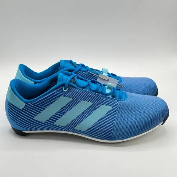 Men's Adidas The Road Shoes Blue Rush Cycling Road Shoes GY6829 Size 9.5 NEW