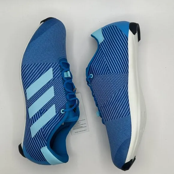 Men's Adidas The Road Shoes Blue Rush Cycling Road Shoes GY6829 Size 9.5 NEW