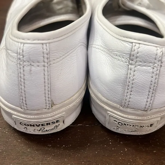 Men’s Converse Jack Purcell Leather Low Top Tennus Shoes