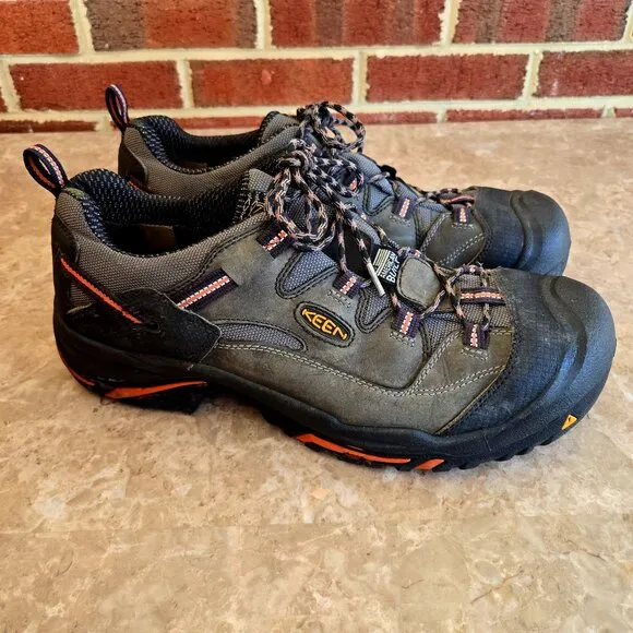 Men’s KEEN Braddock Steel Toe Utility Shoes AMERICAN BUILT Size 13