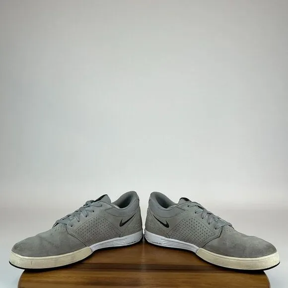 Mens Nike SB Lunarlon Paul Rodriguez 5 Gray‎ Skate Sneakers Shoes Size 12 M GUC