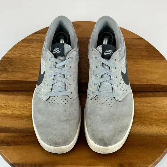 Mens Nike SB Lunarlon Paul Rodriguez 5 Gray‎ Skate Sneakers Shoes Size 12 M GUC