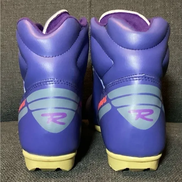 Men's Rossignol NNN ll Cross Country Ski Boots Purple Sz 9/10? Made in Italy NEW