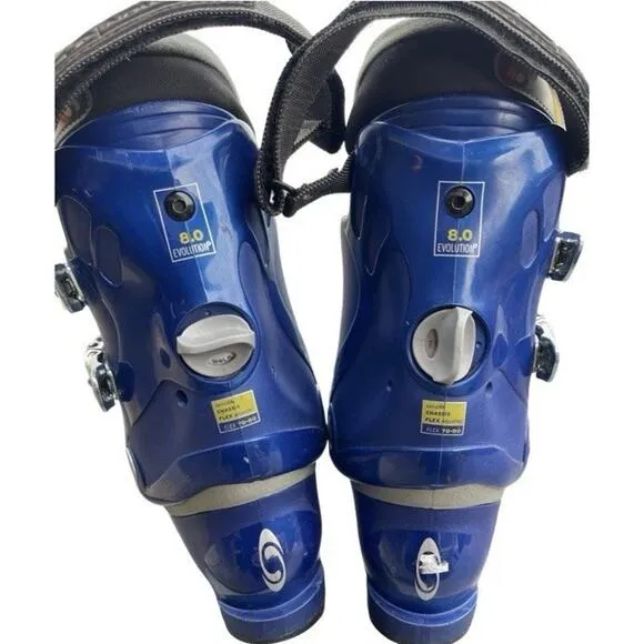 Mens Salomon Ski Boots Evolution 2 8.0 Blue Flex Sensifit 70-80 315mm