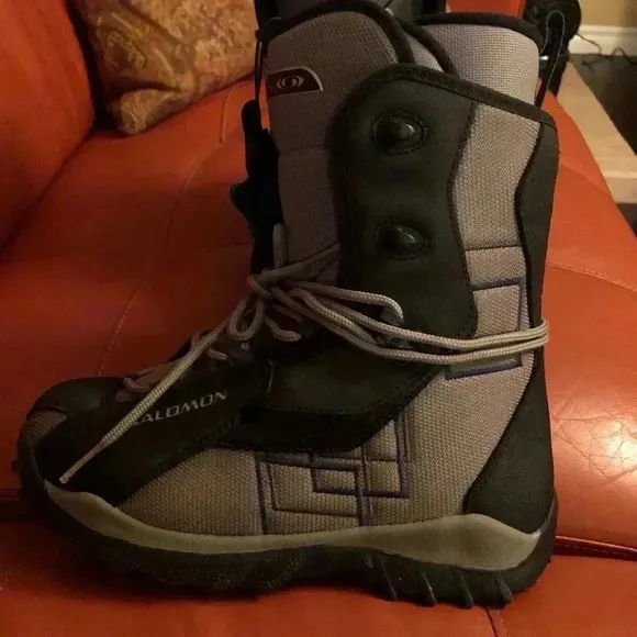 Men’s Salomon Solace Snow Boots/Ski Snowboard Men's Size 7 Lace Up