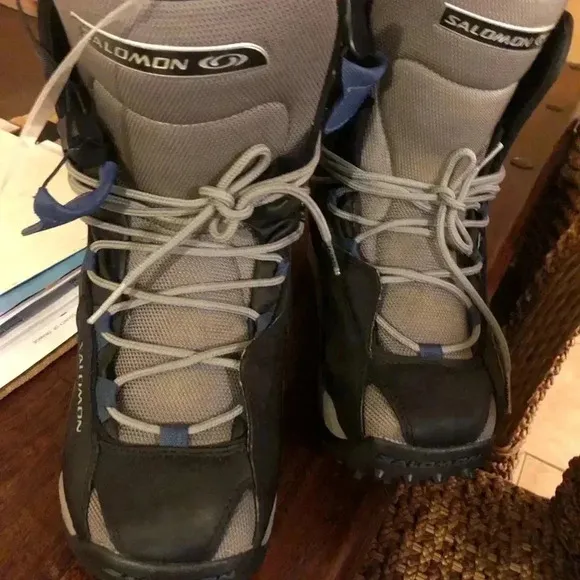 Men’s Salomon Solace Snow Boots/Ski Snowboard Men's Size 7 Lace Up