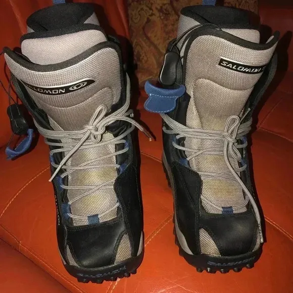 Men’s Salomon Solace Snow Boots/Ski Snowboard Men's Size 7 Lace Up