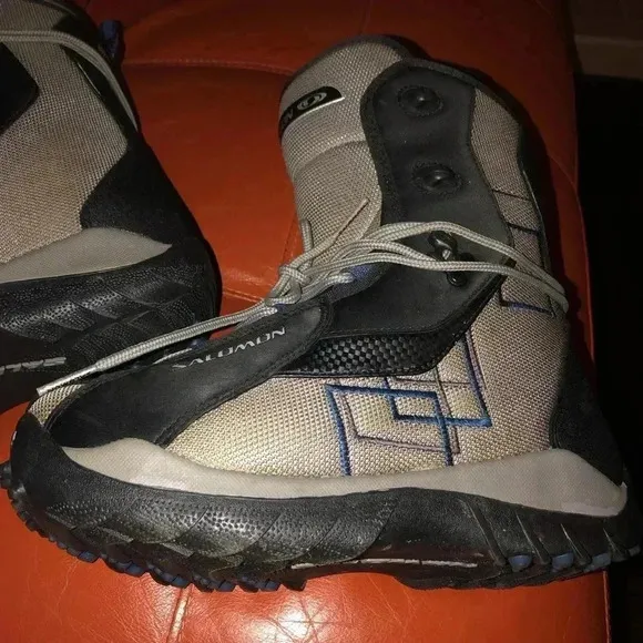 Men’s Salomon Solace Snow Boots/Ski Snowboard Men's Size 7 Lace Up