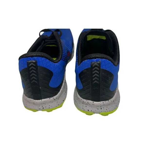 Men’s Saucony trail athletic shoes size 9 blue