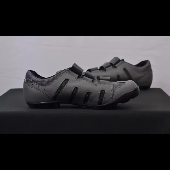 Men's Shimano SPD Velcro Triple Strap Cycling Shoes