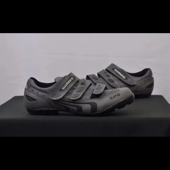 Men's Shimano SPD Velcro Triple Strap Cycling Shoes