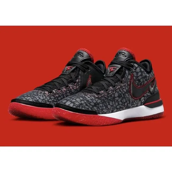 Mens Size 10.5 - Nike Zoom LeBron NXXT Gen x FaZe Clan Bred Shoes DR8784 001