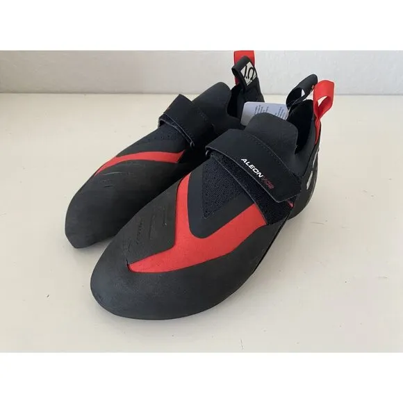 Men's Size 11 Adidas Five Ten 5.10 Aleon Climbing Shoes Black Red BC0861