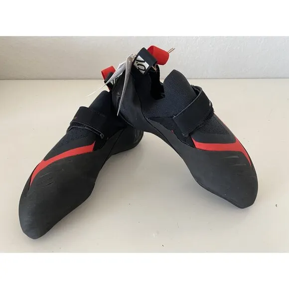 Men's Size 11 Adidas Five Ten 5.10 Aleon Climbing Shoes Black Red BC0861