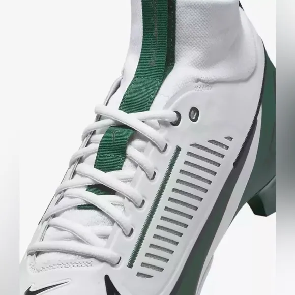 Men’s Size 11 Nike Vapor Edge Pro 360 2 TB White Green Football Cleats FQ4044-10