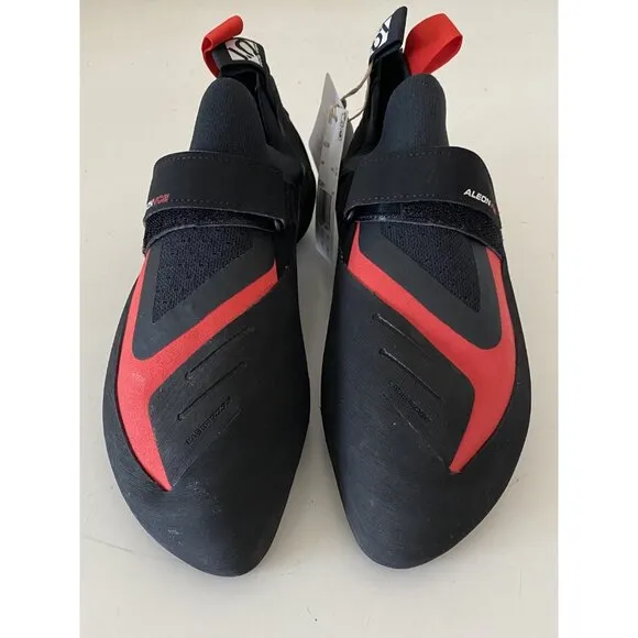 Men's Size 12 Adidas Five Ten 5.10 Aleon Climbing Shoes Black Red BC0861