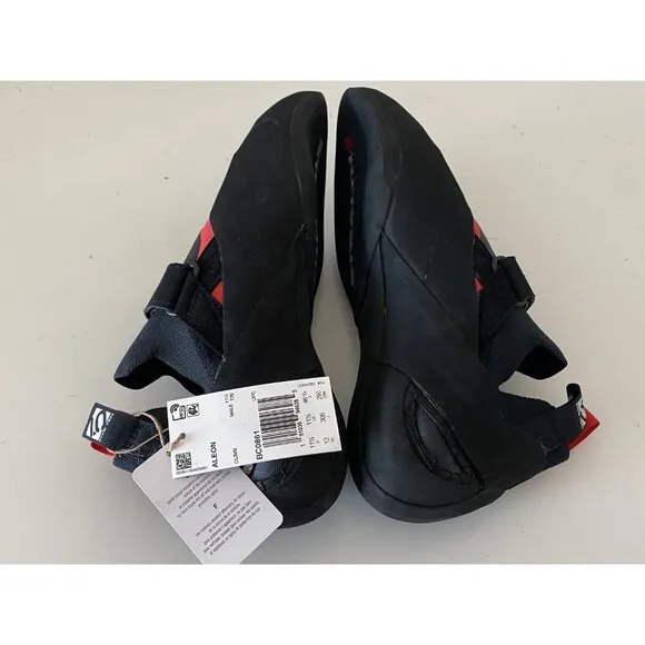 Men's Size 12 Adidas Five Ten 5.10 Aleon Climbing Shoes Black Red BC0861