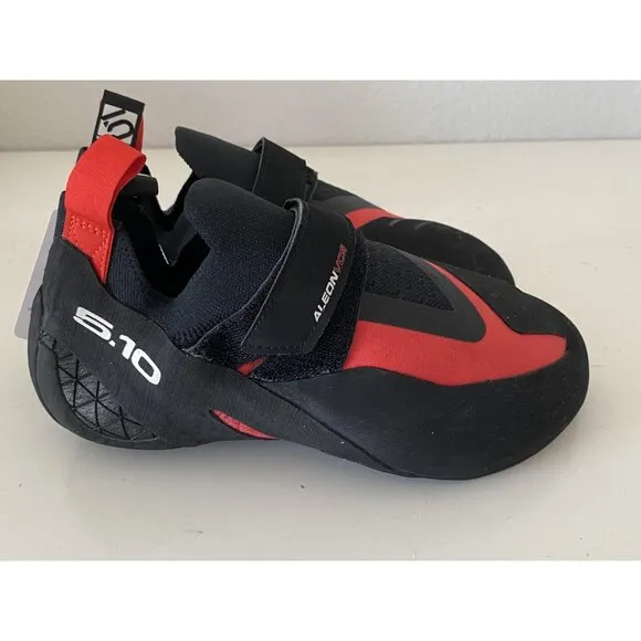 Men's Size 12 Adidas Five Ten 5.10 Aleon Climbing Shoes Black Red BC0861