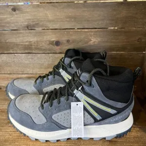 Mens Merrell Wildwood Mid Gray Leather Waterproof Hiking‎ Boots Pick Size 9.5