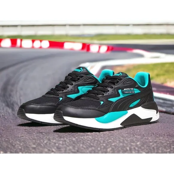 Mercedes AMG Puma X RAY F1 Petronas Hamilton Speed Shoes Mens 10.5 New Fast Ship