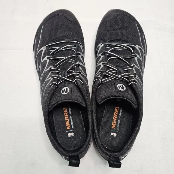 Merrell Bare Access 3 Black Trail Running Shoes Vibram J06523 Men's Size 10