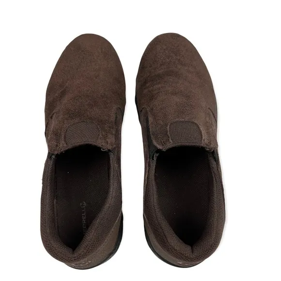 Merrell Men’s Novica slip on brown Moc shoes Size 7