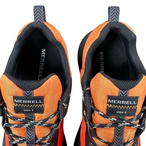 Merrell Men's‎ Size 11.5 Shoes MQM 3 Gore-Tex Hiking Trail Orange Black Climbing