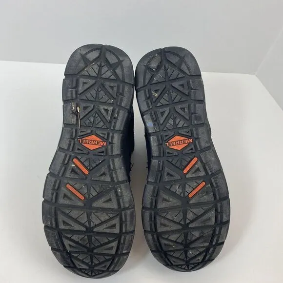 Merrell Men's Size 9 Full bench Speed Mid Carbon Fiber Toe Work‎ Shoes Black