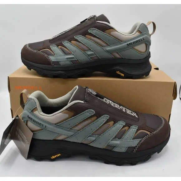 Merrell Mens Size 9.5 MOAB Speed Zip GTX Gore-Tex Waterproof Hiking Shoes