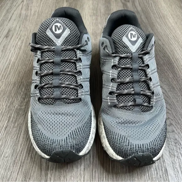 Merrell Moab Flight Men's Size 10.5 Grey Trail Running Shoes J066847 Hiking