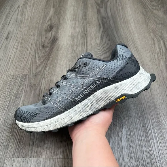 Merrell Moab Flight Men's Size 10.5 Grey Trail Running Shoes J066847 Hiking