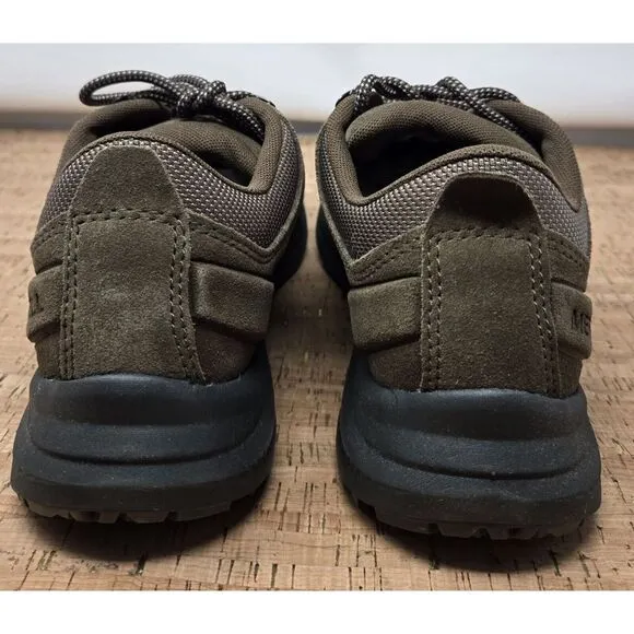 Merrell Ontario Suede Shoes Mens 8.5 Brown‎ Vibram MegaGrip Soles Trail Outdoors