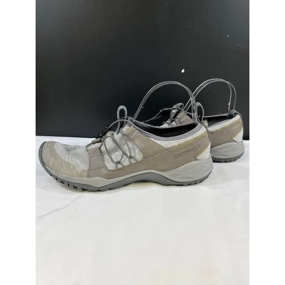 Merrell Siren Guided Moc Jersey Q2 Womens Grey Walking Shoes Size 9.5 SKU 6800
