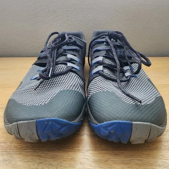 Merrell Trail Glove 6 Athletic Shoes J135387 Monument Blue Black Mens Size 13