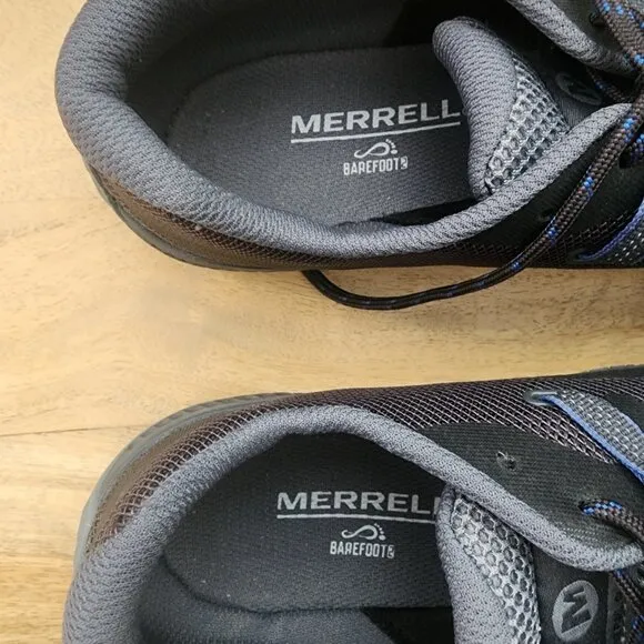 Merrell Trail Glove 6 Athletic Shoes J135387 Monument Blue Black Mens Size 13