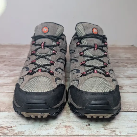 Merrell Vibram Hiking Walking Trail Boot Shoes Moab 2 Bark Brown Men's 9.5