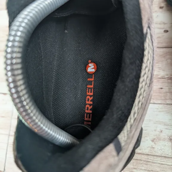 Merrell Vibram Hiking Walking Trail Boot Shoes Moab 2 Bark Brown Men's 9.5
